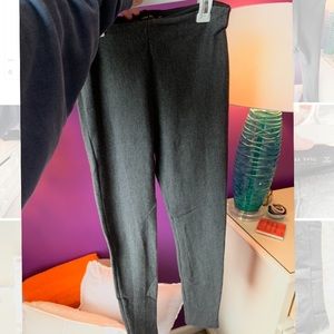 Zara size M dress leggings (textured grey)